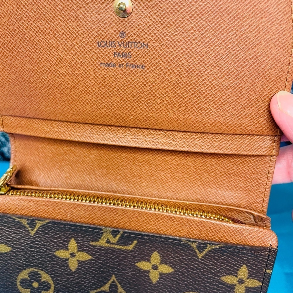 Louis Vuitton Brown Monogram Tressor 80 Wallet EUC - Picture 5 of 14